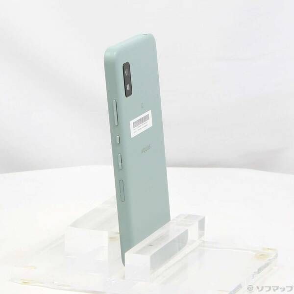 中古品〕 AQUOS wish 64GB オリーブグリーン A104SH Y!mobile SIM