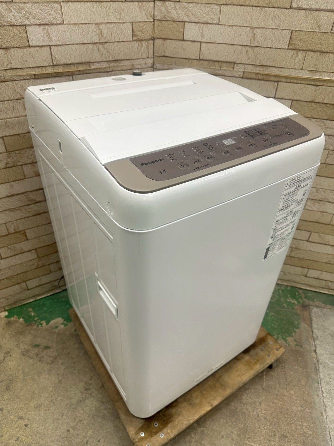 大阪送料無料☆3か月保障付き☆洗濯機☆パナソニック☆6kg☆2022年☆NA 