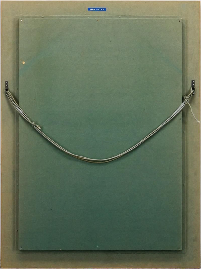 真作】【WISH】鎮西直秀「暁光 辺戸岬」油彩 20号 大作 一枚の絵取扱