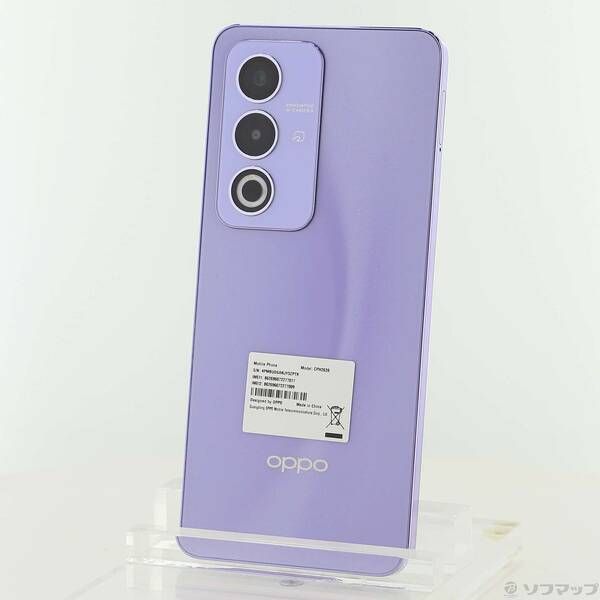 中古品〕 OPPO A3 5G 128GB パープル CPH2639PL SIMフリー【371
