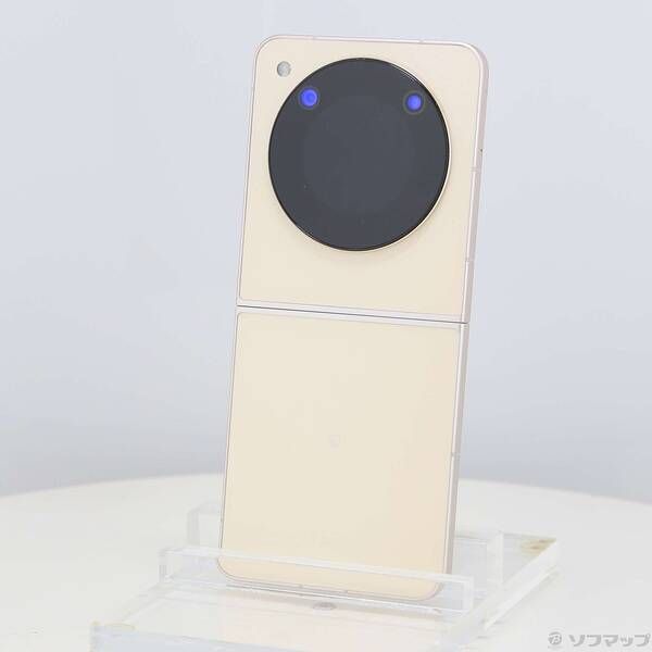 中古品〕 Libero Flip 128GB ゴールド A304ZT Y!mobile SIMフリー【198