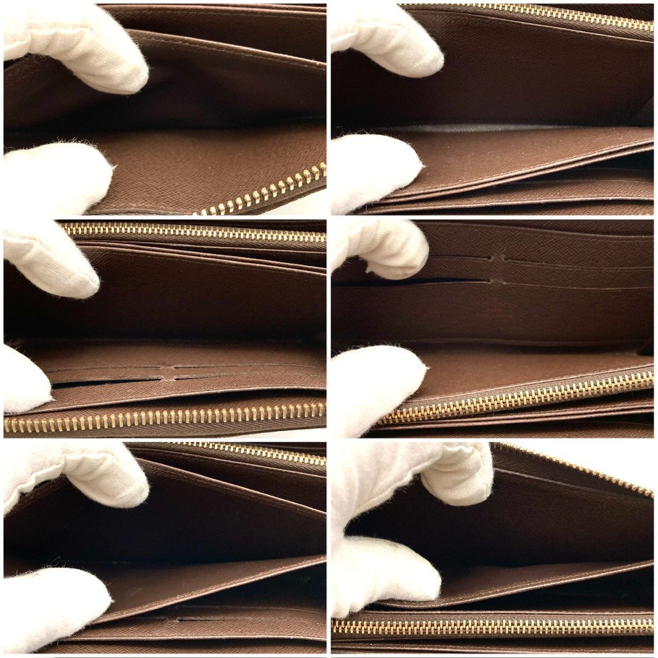 ルイヴィトン ダミエ ジッピーウォレット ロングウォレット 長財布