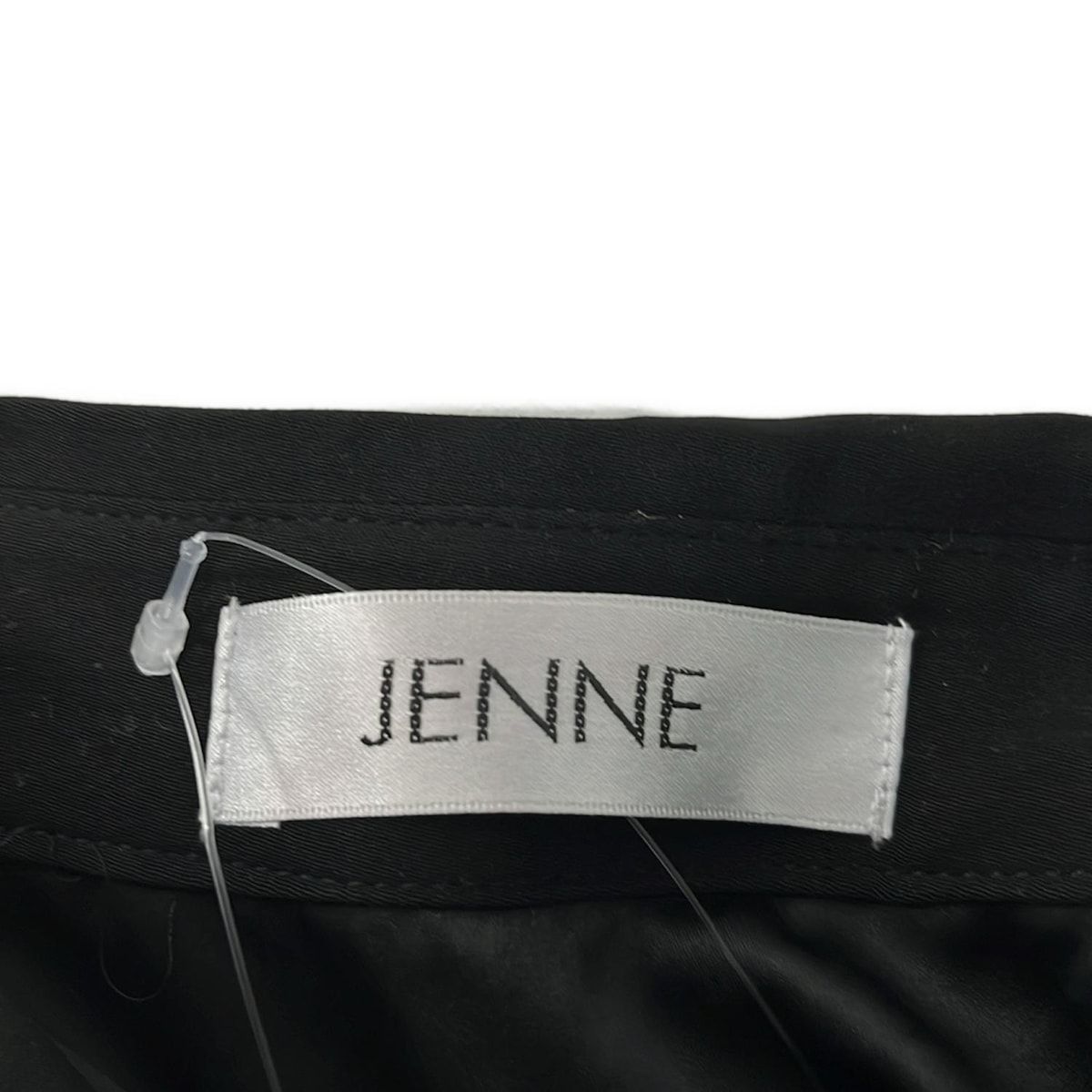 JENNE(ジェンヌ) ワンピース サイズL レディース美品 - 黒×白  