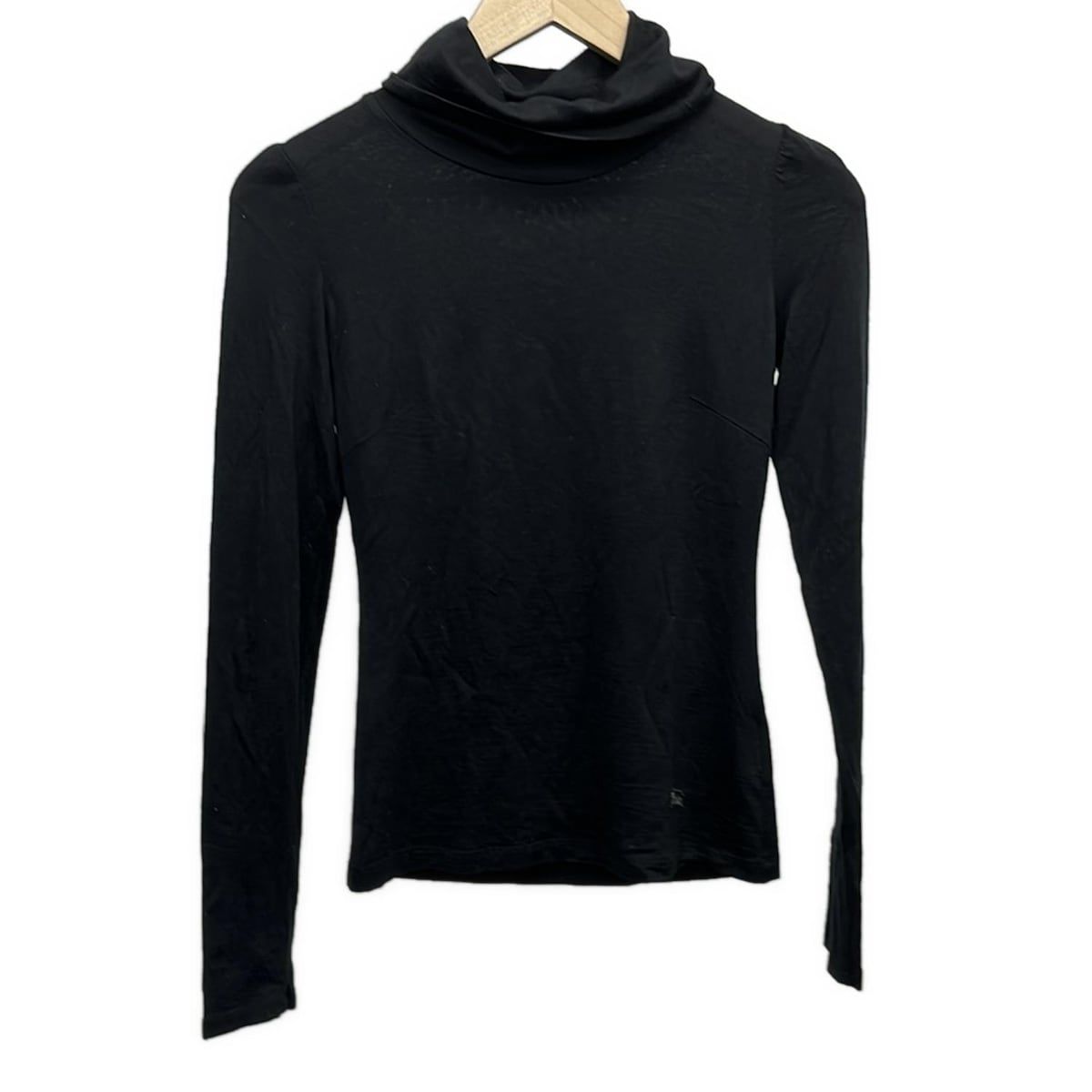 BURBERRY BLUE LABEL 長袖ハイネック トップス 38 着用品 Burberry Blue Label(バーバリーブルーレーベル) Tシャツ サイズ38 M