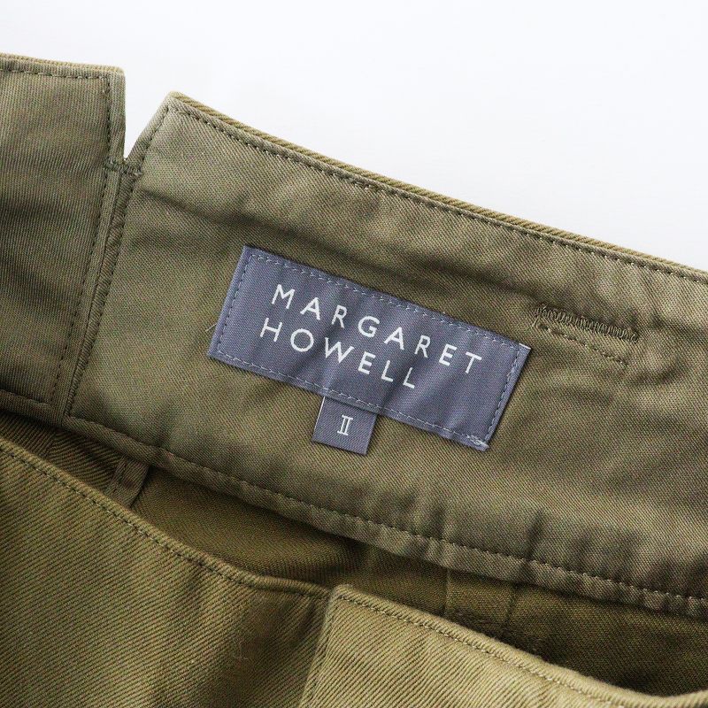 2024SS マーガレットハウエル MARGARET HOWEL COTTON TWILL コットン