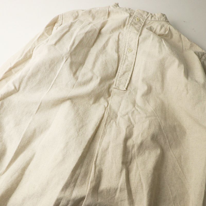 ヤエカ YAECA× ほぼ日 HOBONICHI スモックドレス M｜ベージュ