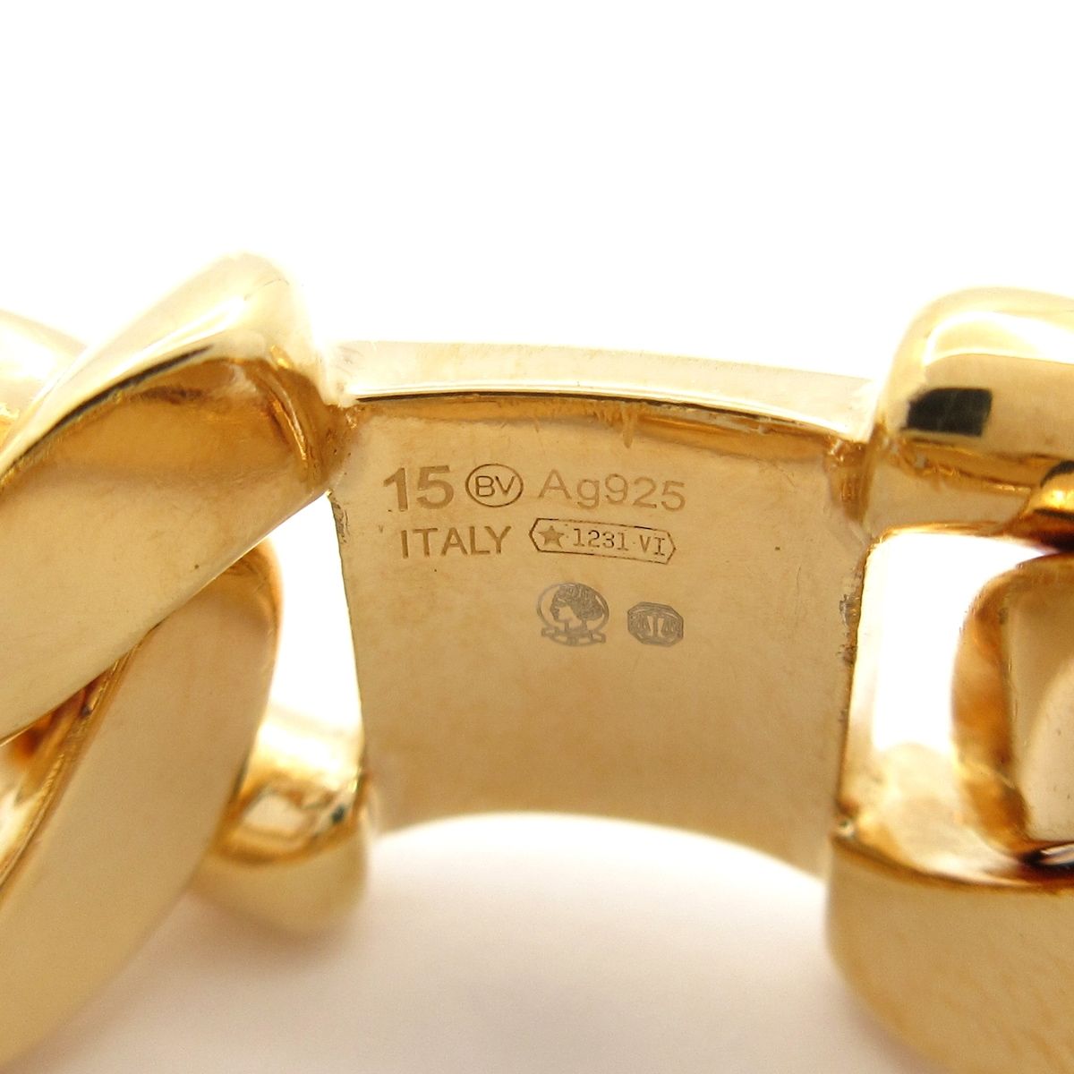 ◎即日発送◎BOTTEGA VENETA リング 15号 ゴールド BOTTEGA VENETA(ボッテガヴェネタ) リング 15 - 573476 ゴールド