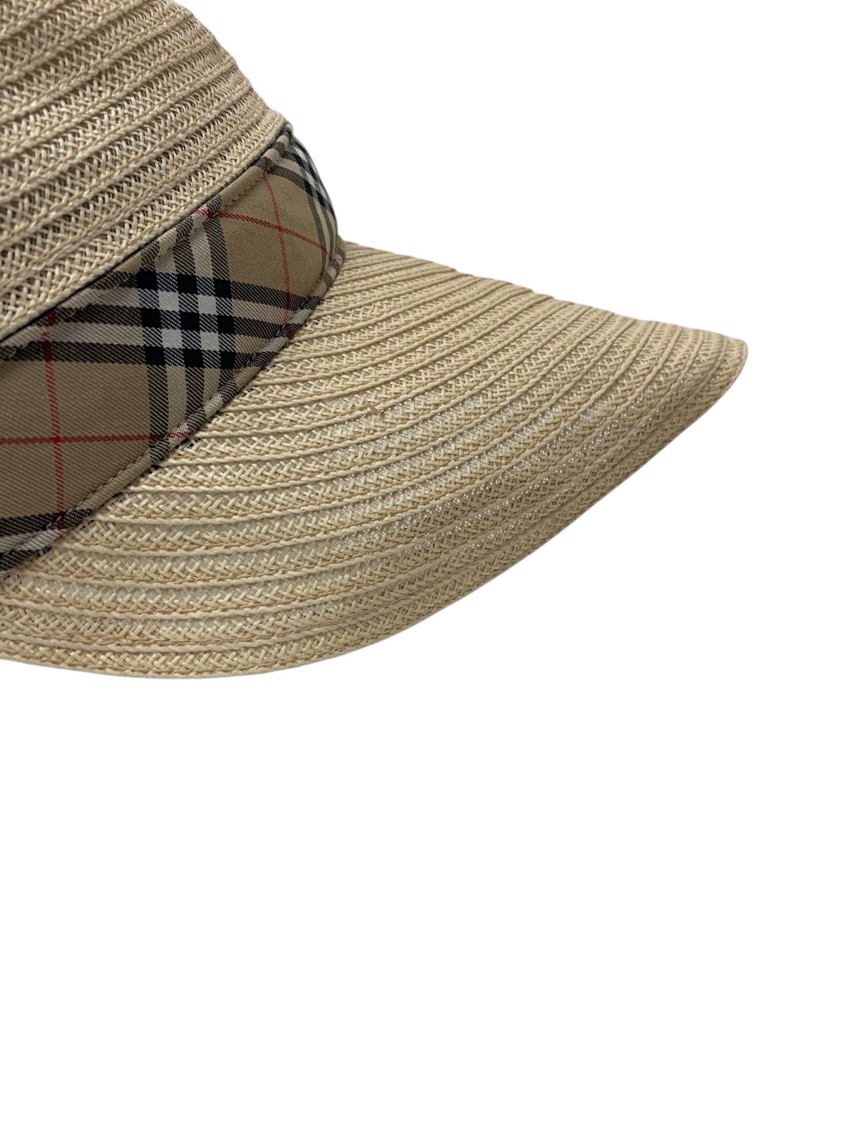 バーバリー ゴルフ BGK73--851-50 サンバイザー ベージュ 2way