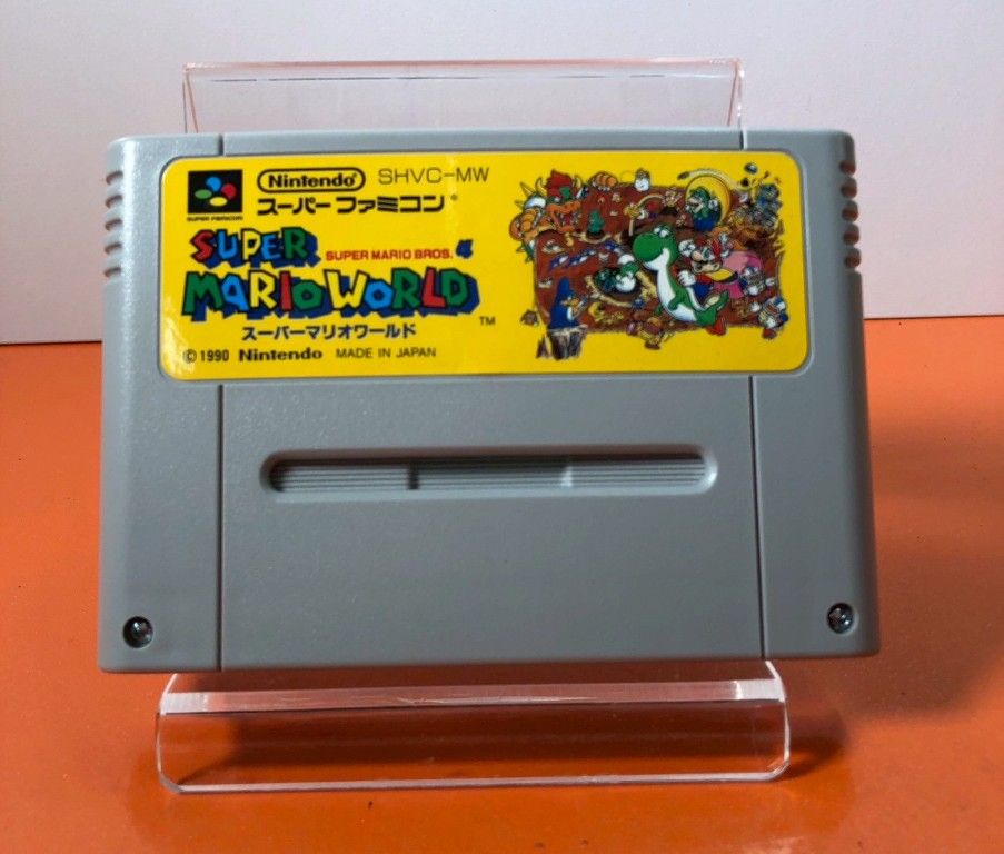 スーパーマリオ ワールド スーパーファミコンソフト 任天堂 Nintendo