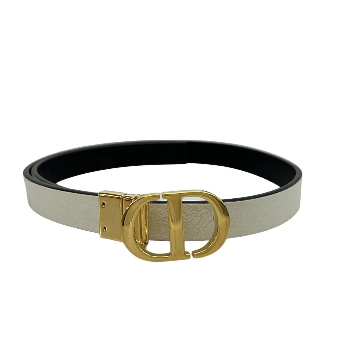 クリスチャンディオール　CD ロゴ ベルト 黒 ベージュ 楽天市場】ディオール ベルト レディース 85cm / 20mm 30モンテーニュ
