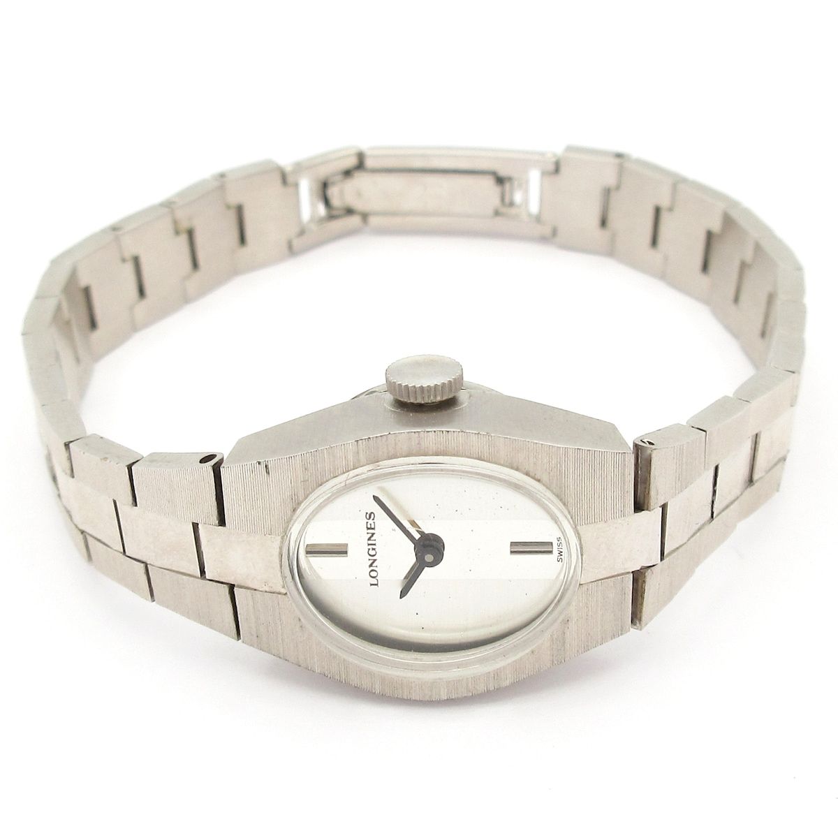 LONGINES(ロンジン) 腕時計 - レディース アンティーク/SS シルバー