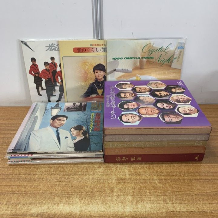 □01)【1点限り!】歌謡のLPレコード まとめ売り約20点セット/大全集