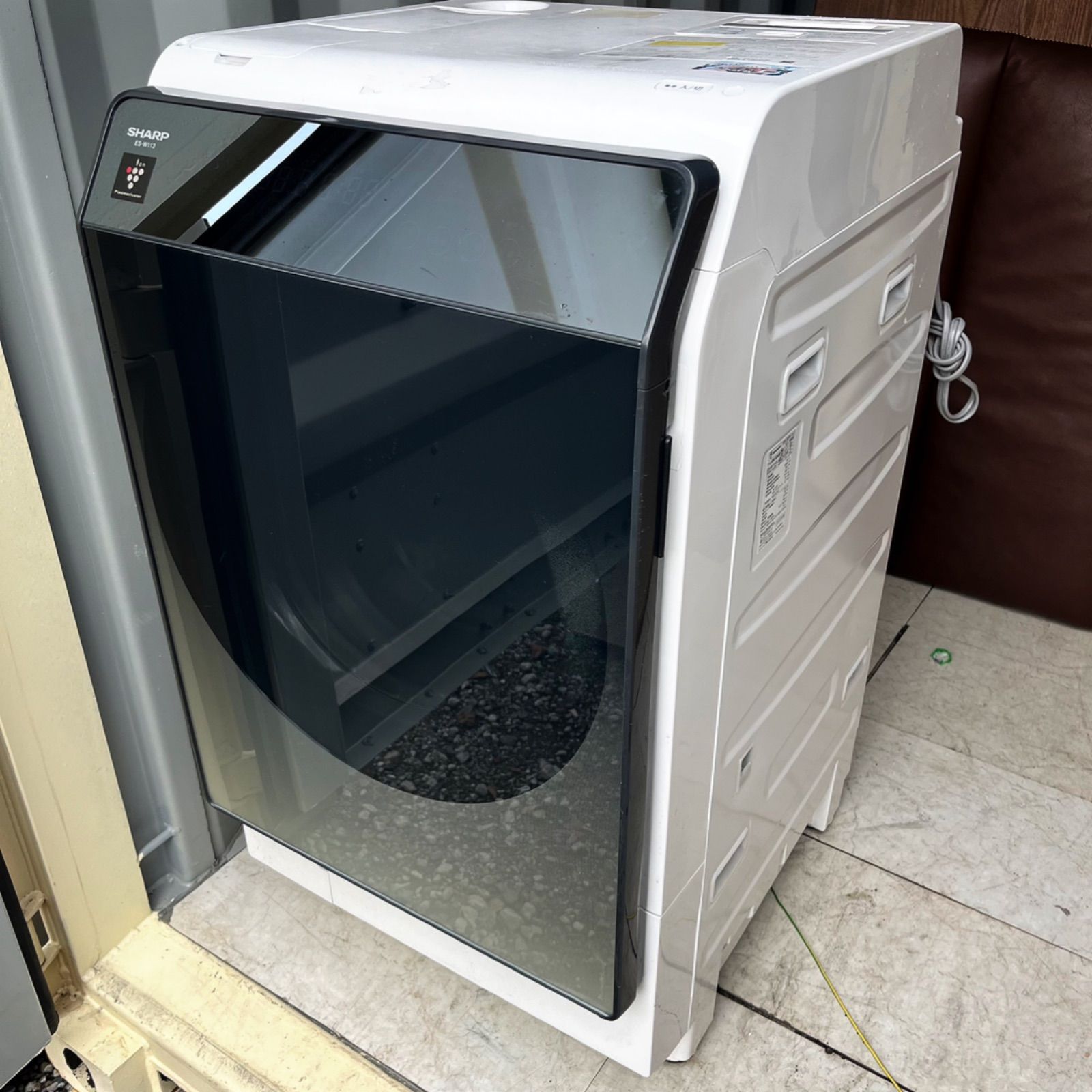 送料無料！※ジャンク品 SHARP ドラム式洗濯機 ES-W113 - メルカリ