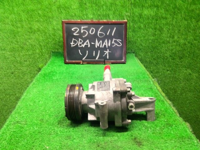 パーツ ソリオバンディット DBA-MA15S エアコン コンプレッサー 95200