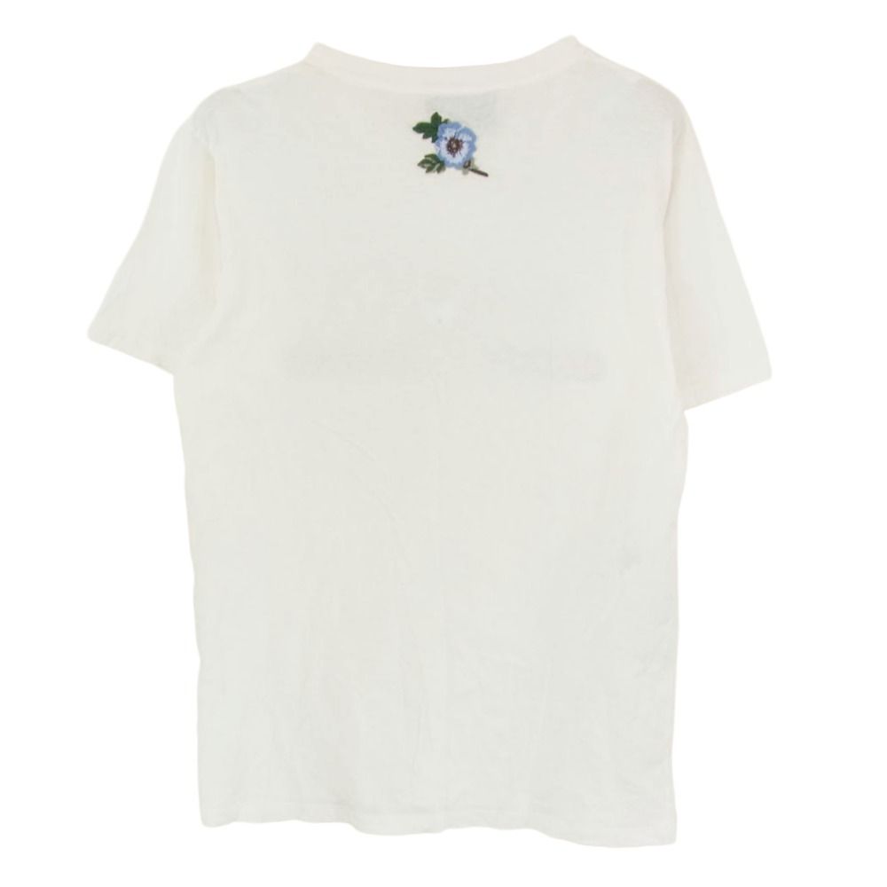 GUCCI グッチ 457095 X5L89 ヴィンテージロゴ フラワー刺繍 ダメージ