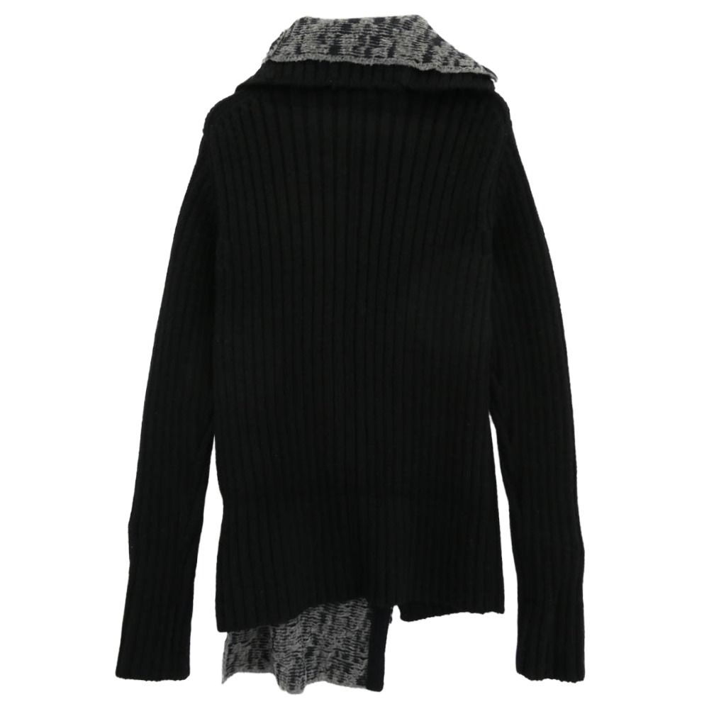 極美品✨ヨウジヤマモト＋noir カシミヤ混 シルク混 カーディガン ニット Yohji Yamamoto POUR HOMME ヨウジヤマモトプールオム 14AW HF-K79-189