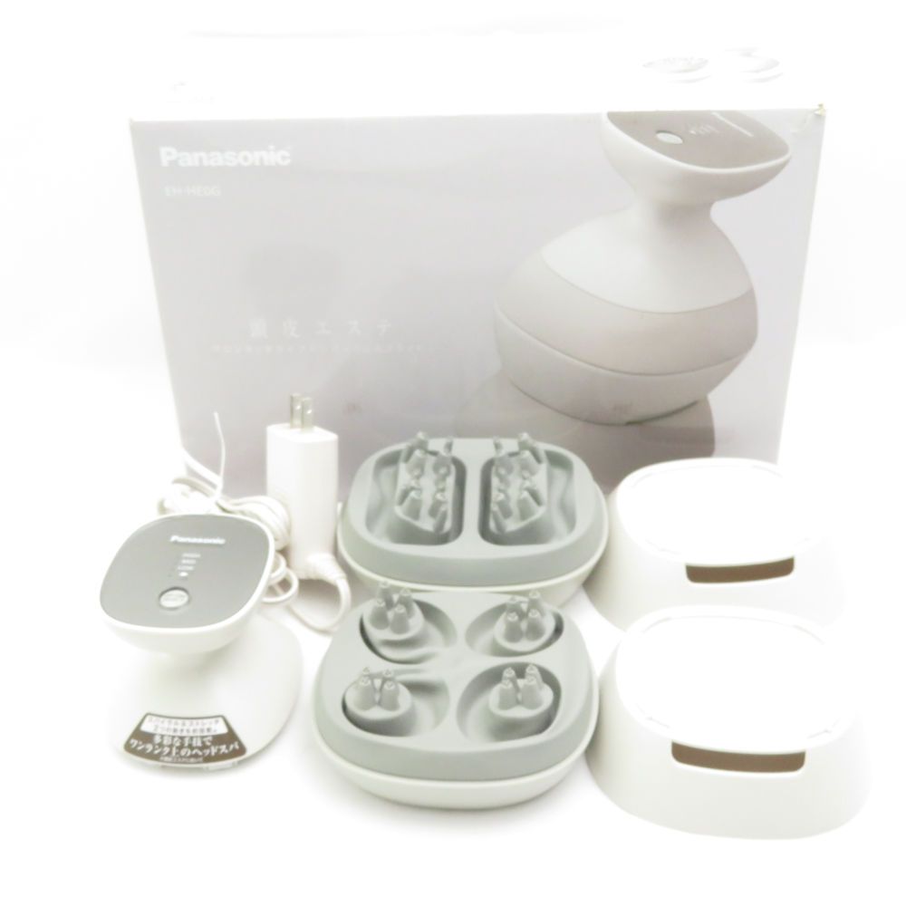 美品 Panasonic パナソニック EH-HE0G-T 頭皮エステ サロンタッチ