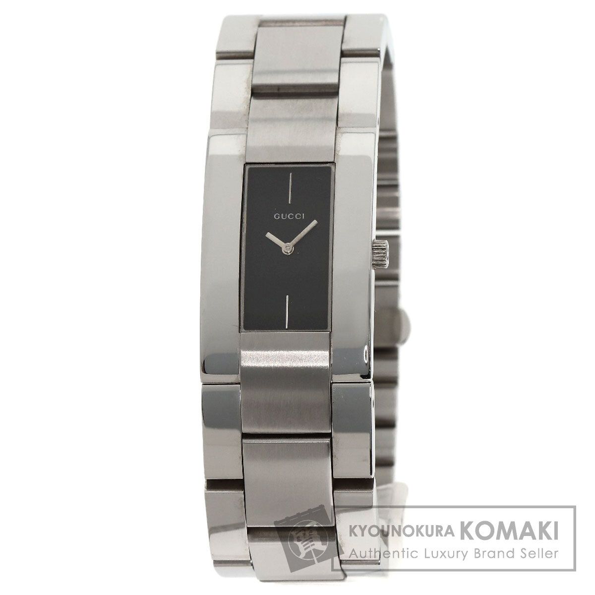 GUCCI グッチ 4600M スクエアフェイス 腕時計 SS SS メンズ