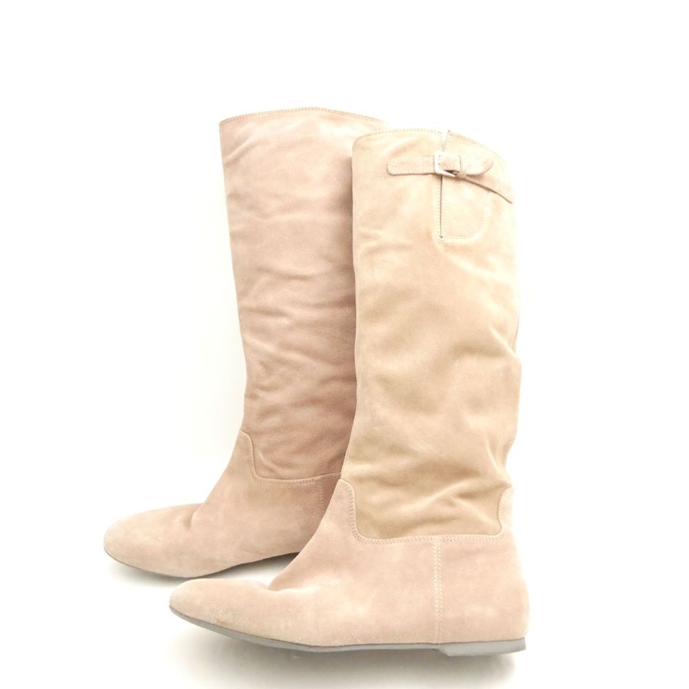 Sergio Rossi セルジオロッシ ロングブーツ 1点 36.5 23.5cm スエード