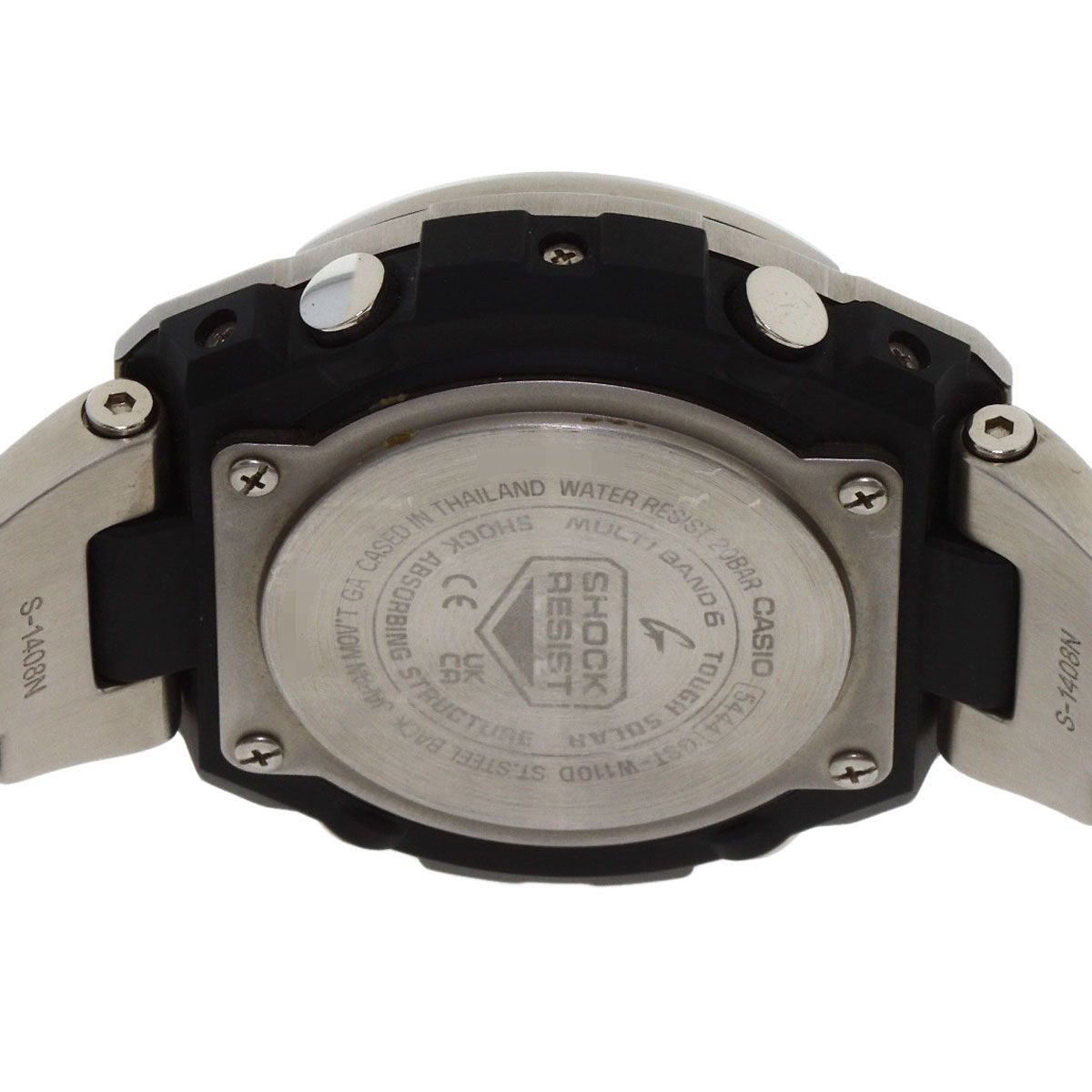 CASIO カシオ GST-W110D Gショック G-STEEL 腕時計 SS SS メンズ [中古