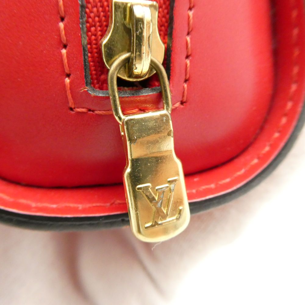 難有 LOUIS VUITTON ルイヴィトン M48447 エピ ドーフィーヌ PM ポーチ