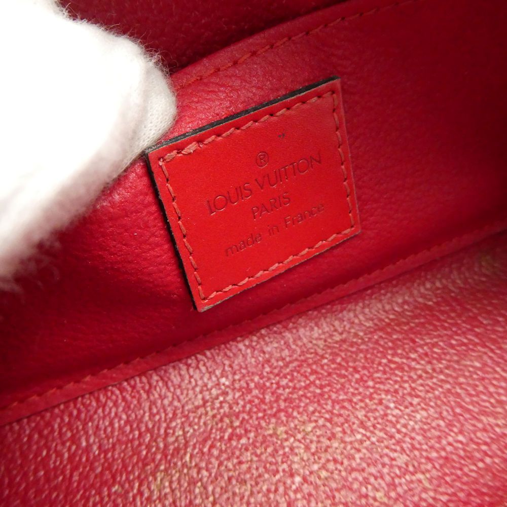 難有 LOUIS VUITTON ルイヴィトン M48447 エピ ドーフィーヌ PM ポーチ