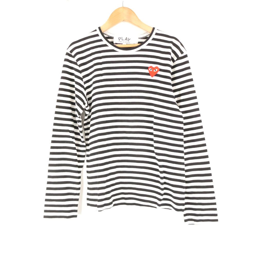 美品 PLAY COMME des GARCONS プレイコムデギャルソン Border Long