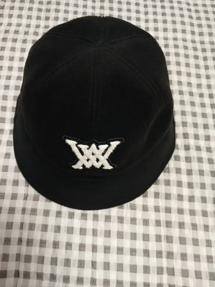 アニュー ゴルフ バケットハット ブラック 正規品 (ほぼ新品) - メルカリ