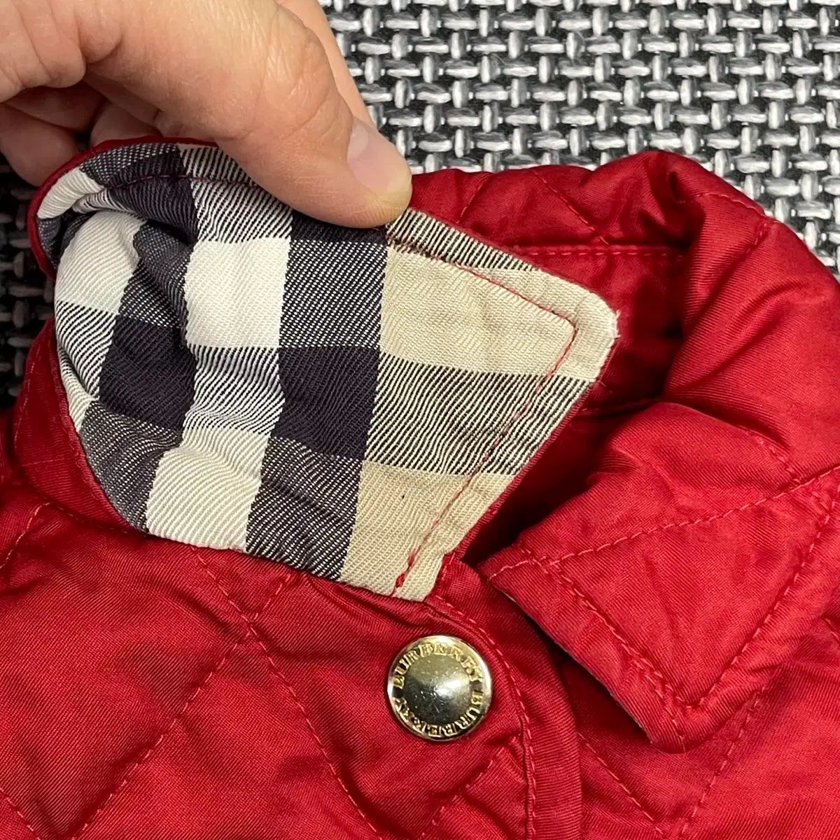 バーバリー キッズ キルティング ジャケット - メルカリ