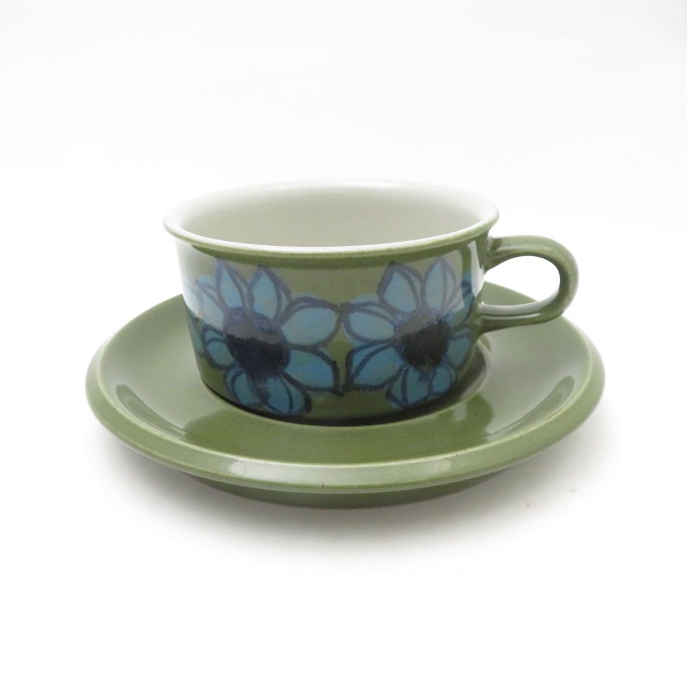 ARABIA アラビア ヒルッカ リーサ アホラ HLA カップ＆ソーサー 1客 北欧 花柄 フラワー