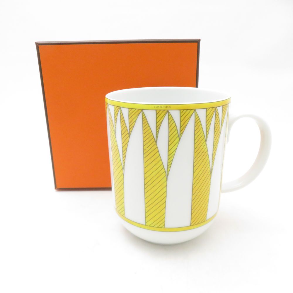 ♥ HERMES エルメス ソレイユ ドゥ No 2 マグカップ 1点
