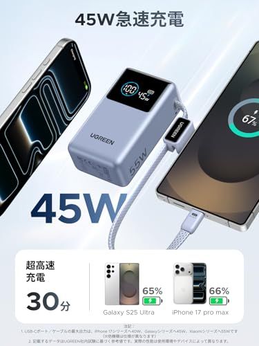 充電ケーブル 一体型