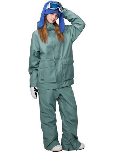 アッシュグリーム エントリーモデル スノーボードウェア 上下セット 耐水圧12 000 mm メンズ レディース AG 25 SET c 65077