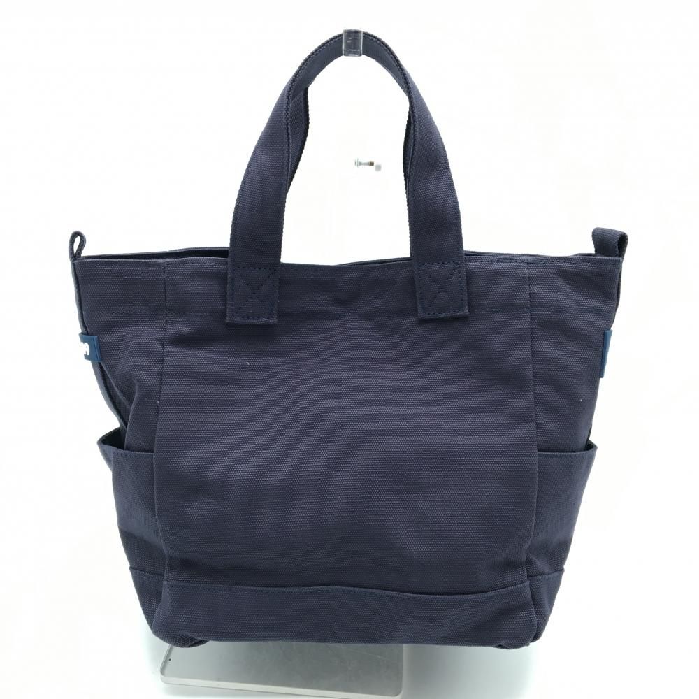 超美品】パーリーゲイツ カートバッグ ネイビー×白 ニコちゃん