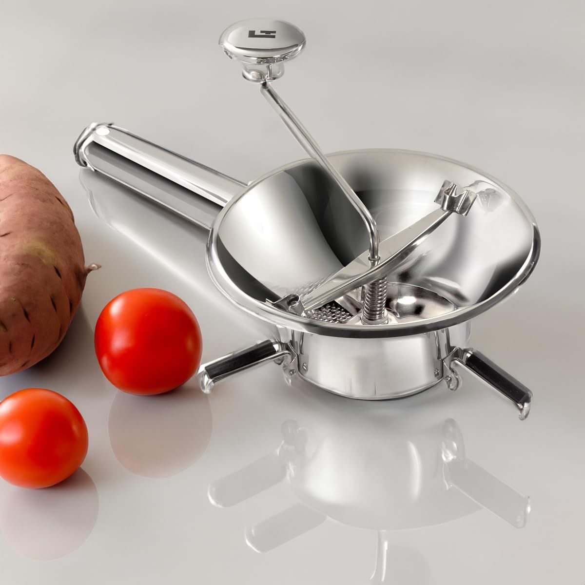 Louis Tellier LT 18 10 ムーラン 24 cm 刃 付 N 3004 BG フライパンセット ミキサー