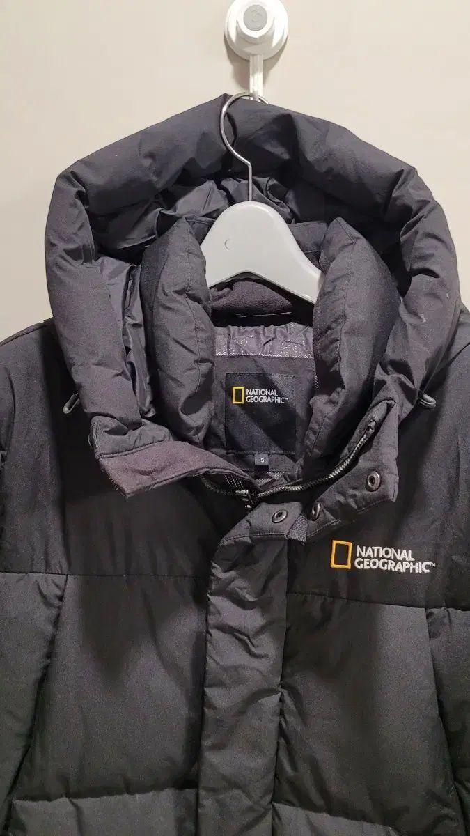 ナショナルジオグラフィック ダウンジャケット グースダウン アウター 韓国 人気 ナショナルジオグラフィック メンズ ブラック グース ダウンジャケット