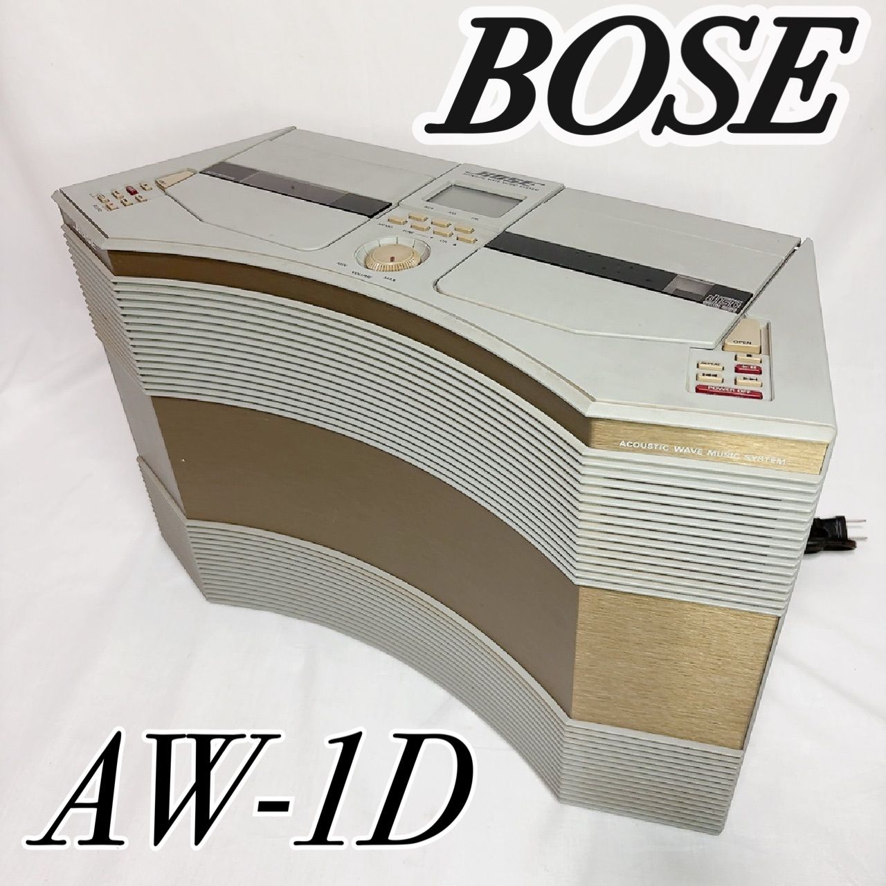 BOSE AW-1D CDラジカセ 高音質 コンパクトオーディオ 低音再生 FMAM