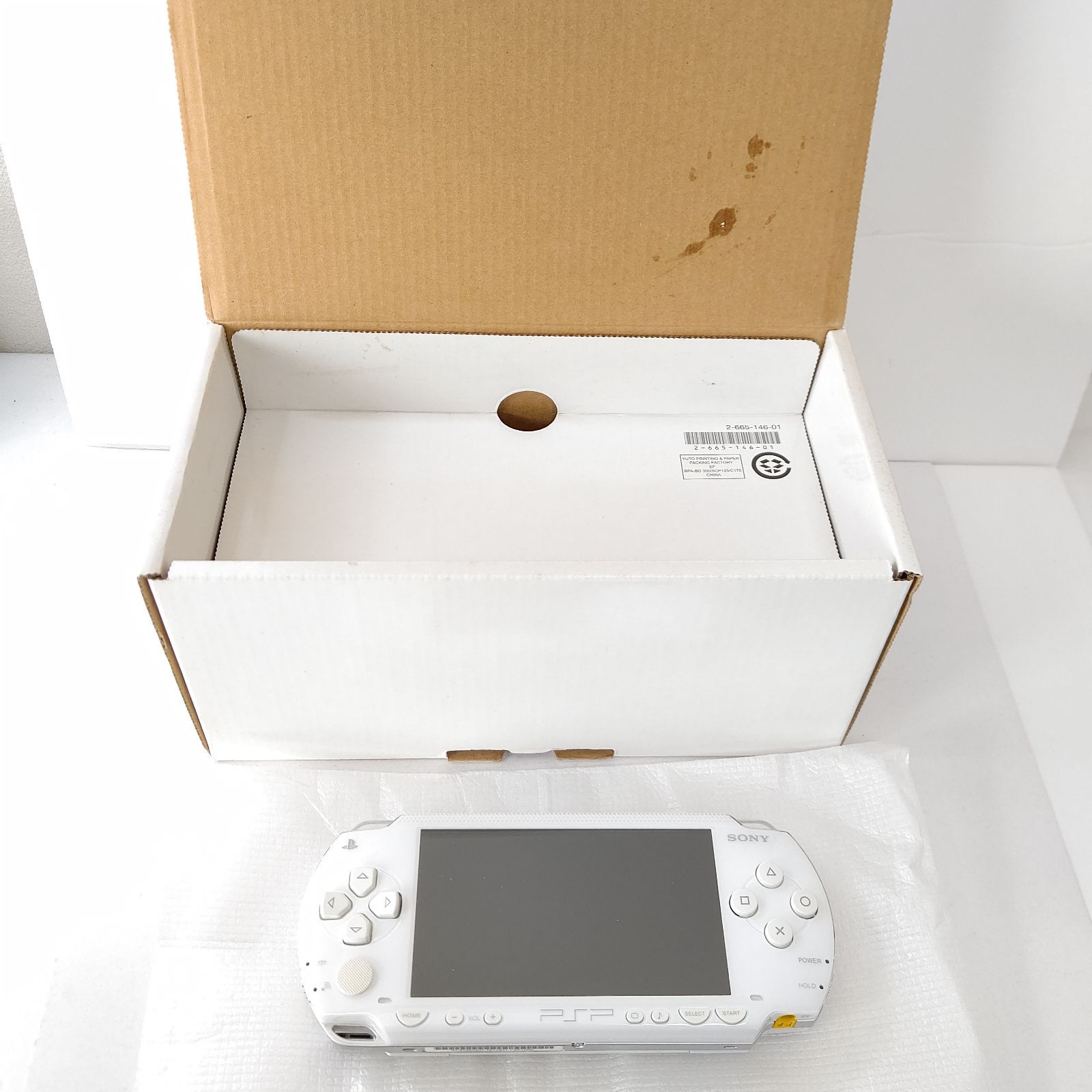 ソニー PSP 1000 セラミックホワイト バリューパック ゲーム機