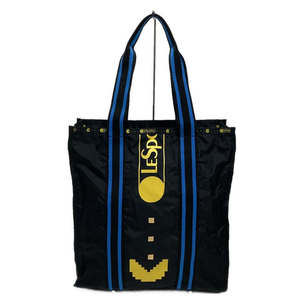 LESPORTSAC(レスポートサック) ショルダーバッグ - 黒×イエロー×マルチ