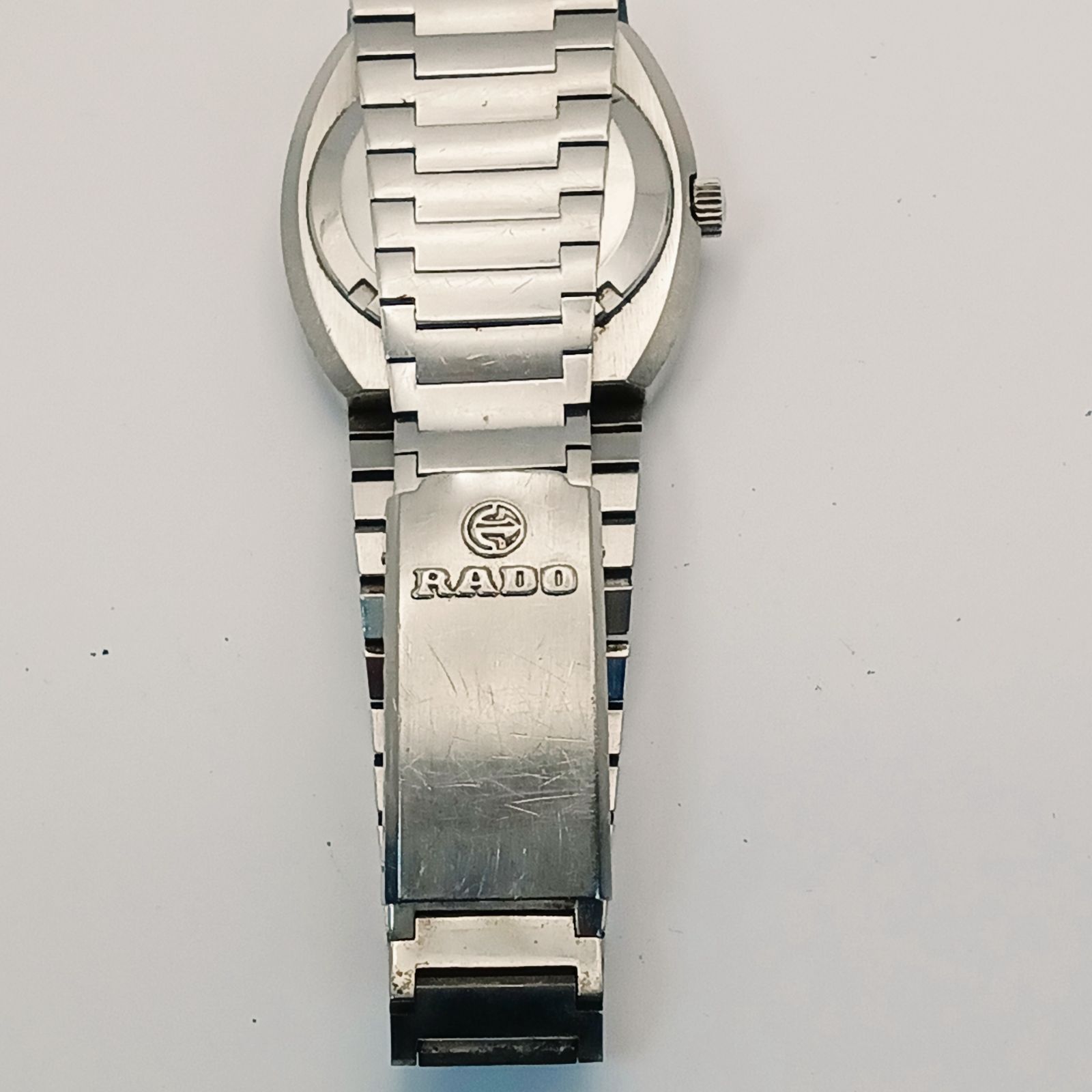  稼働 0121 4 RADO Conway ラドー コンウェイ メンズ腕時計 自動巻き デイト 純正ベルト お出かけ用 自動巻き時計 腕時計(アナログ)