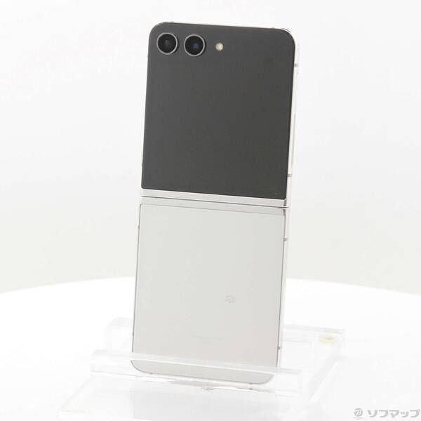 中古品〕 Galaxy Z Flip5 256GB クリーム SCG23 au SIMフリー【258