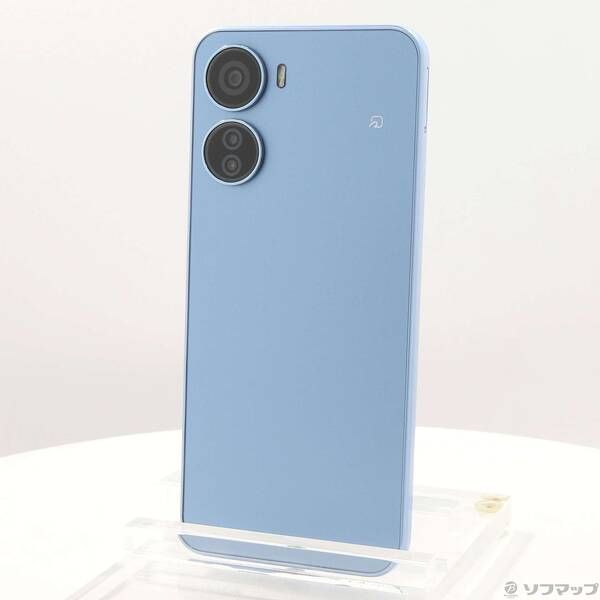 中古品〕 Libero 5G IV 128GB ブルー ZESCD1 Y!mobile SIMフリー【276