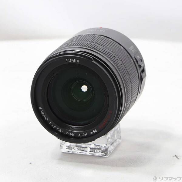 中古品〕 LUMIX G VARIO 14-140mm／F3.5-5.6 II ASPH.／POWER O.I.S. H