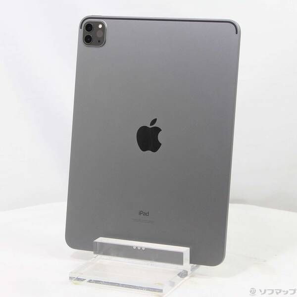 中古品〕 iPad Pro 11インチ 第3世代 128GB スペースグレイ MHQR3J／A
