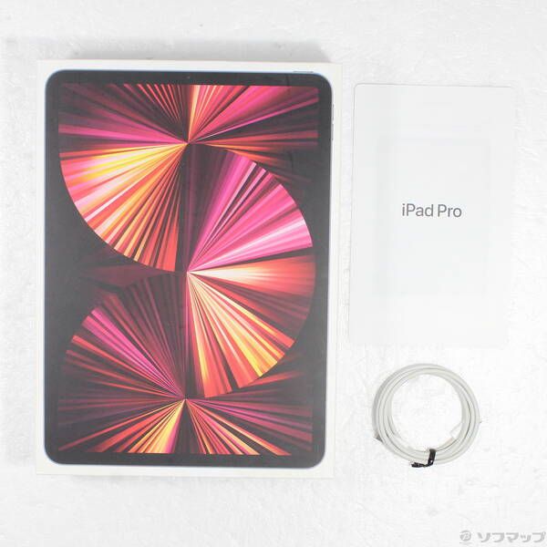 中古品〕 iPad Pro 11インチ 第3世代 128GB スペースグレイ MHQR3J／A