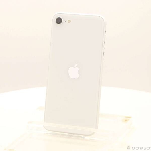 中古品〕 iPhone SE 第2世代 64GB ホワイト MHGQ3J／A SIMフリー【258