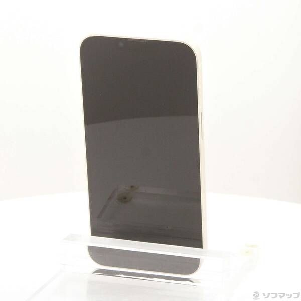 中古品〕 iPhone14 128GB スターライト MPUQ3J／A SIMフリー【262