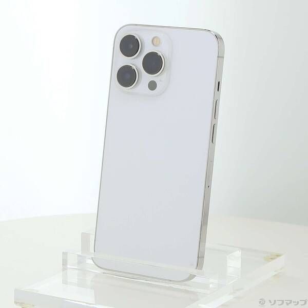 中古品〕 iPhone13 Pro 128GB シルバー MLUF3J／A SIMフリー【262