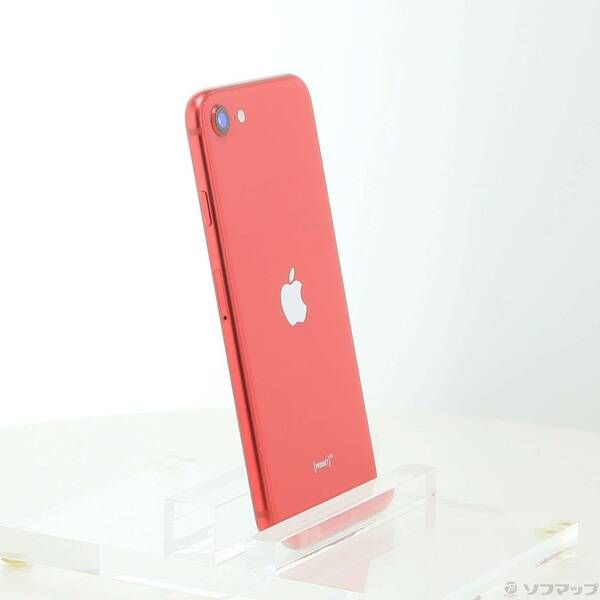iPhone SE (第2世代) レッドMHGR3J/A 64GB 中古品〕 iPhone SE 第2世代 64GB プロダクトレッド MHGR3J／A SIM