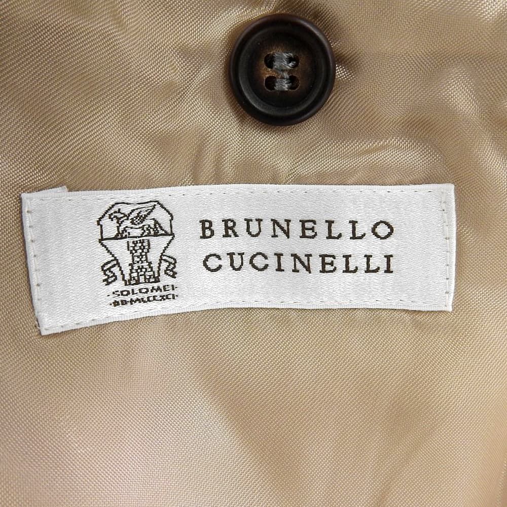 美品 BRUNELLO CUCINELLI ブルネロクチネリ カシミヤ×シルクブレンド